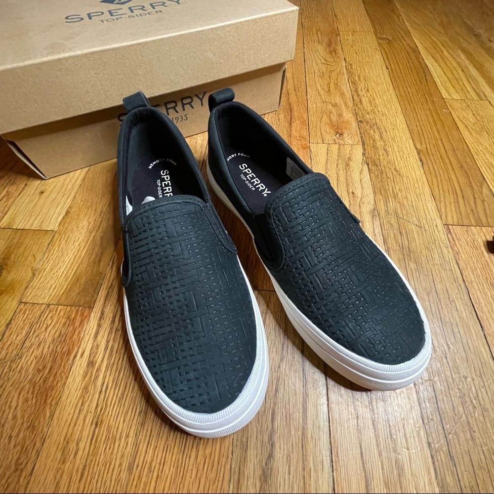 Sperry slip on sneakers
